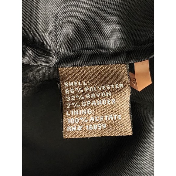 J McLaughlin Womens Straight Mini Skirt Gray Lined Pockets Made in USA Size 8 - Picture 5 of 6